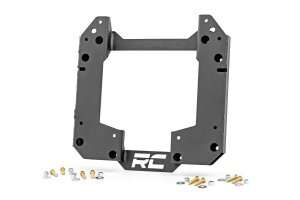 Ford Bronco Spare Tire Relocation Bracket - Rear - Rough Country - Solid-steel, one-piece plate - '21-'25